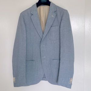 Gant Rugger Linen & Cotton 3/2 Roll Blazer